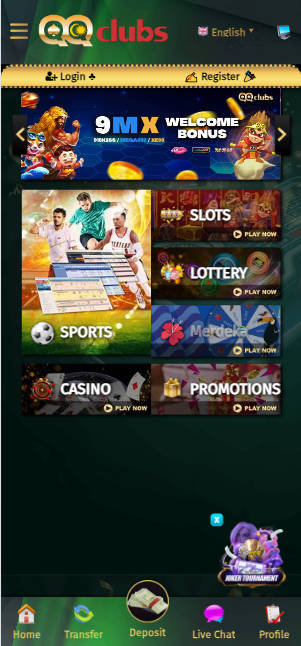 Manu888 - QQclubs Casino Review - Homepage - manu8888