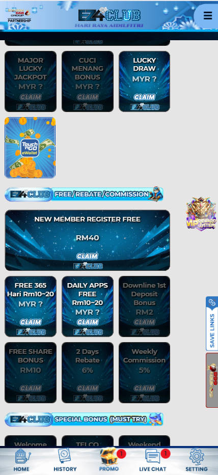 EZ4CLUB - Promotion - manu8888