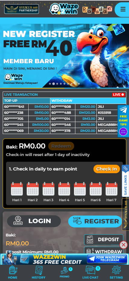 Waze2Win - Homepage - manu8888