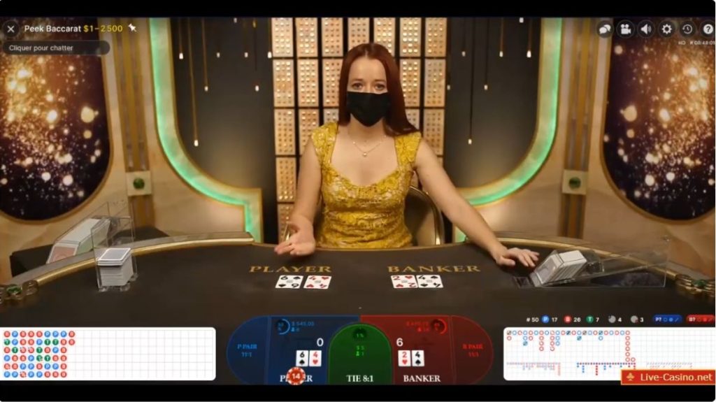 Peek Baccarat - Gameplay 2 - manu8888