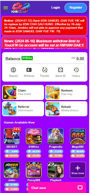 Manu888 - Jomkiss Casino Review - Homepage - manu8888