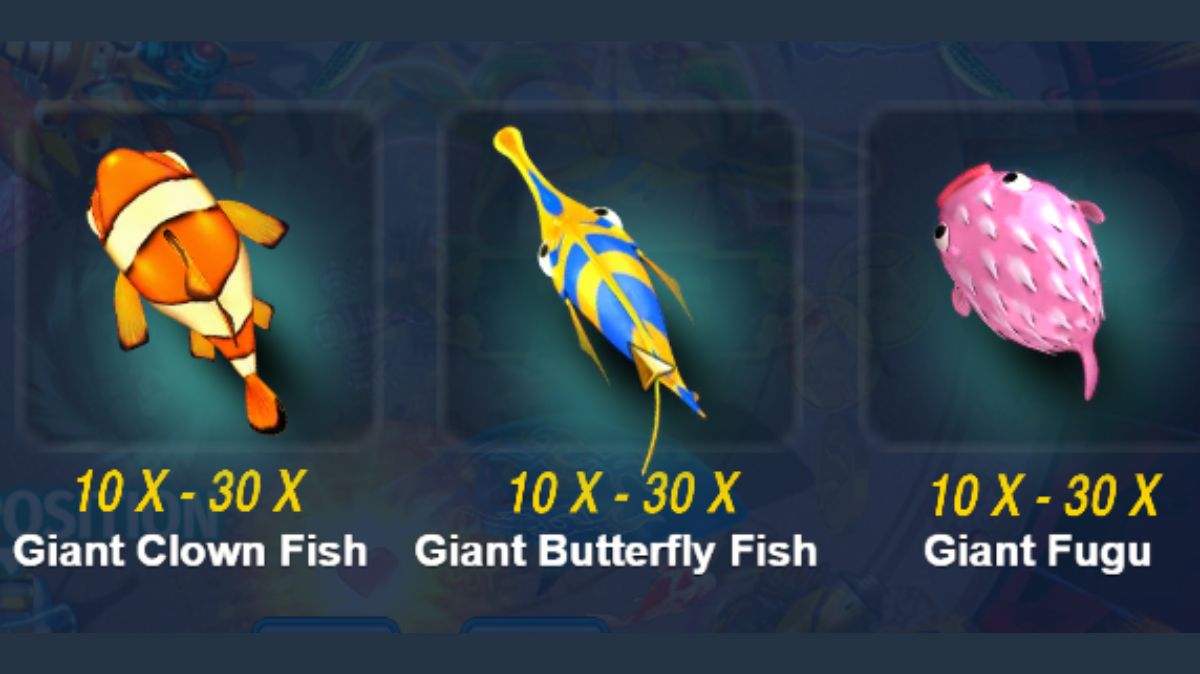 Fortune King Jackpot Fishing - Paytable 3 - manu8888