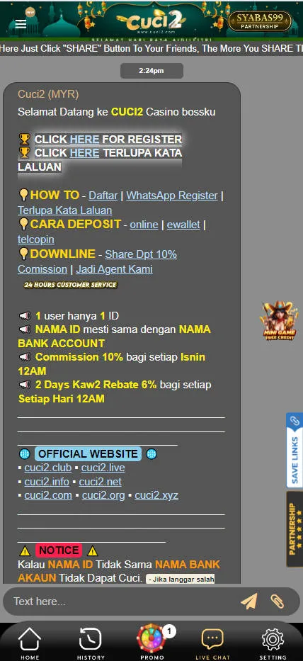 Cuci2 - Live Chat - manu8888