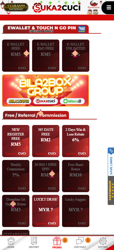 Suka2Cuci - Promotion - manu8888