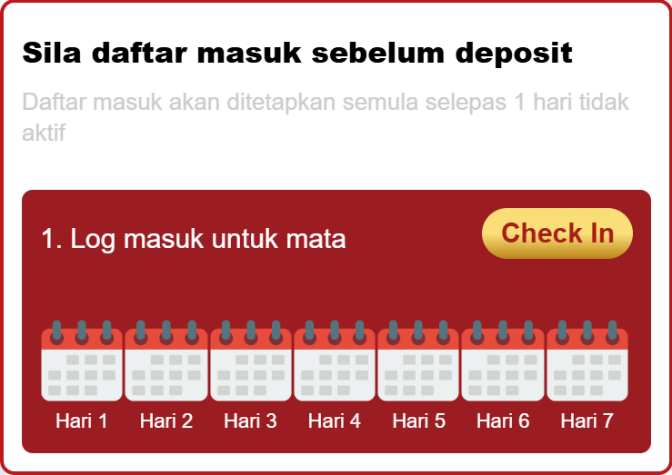 Manu888 - Check In Daily Panel - manu8888